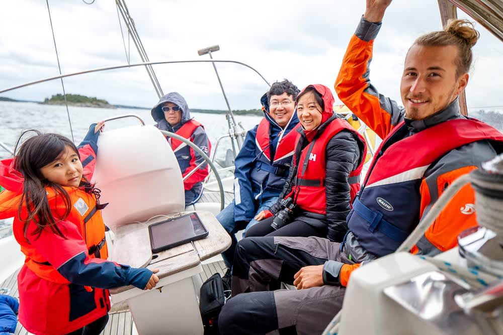 Ganztägiger Segeltörn in Värmdö auf einem Segelboot