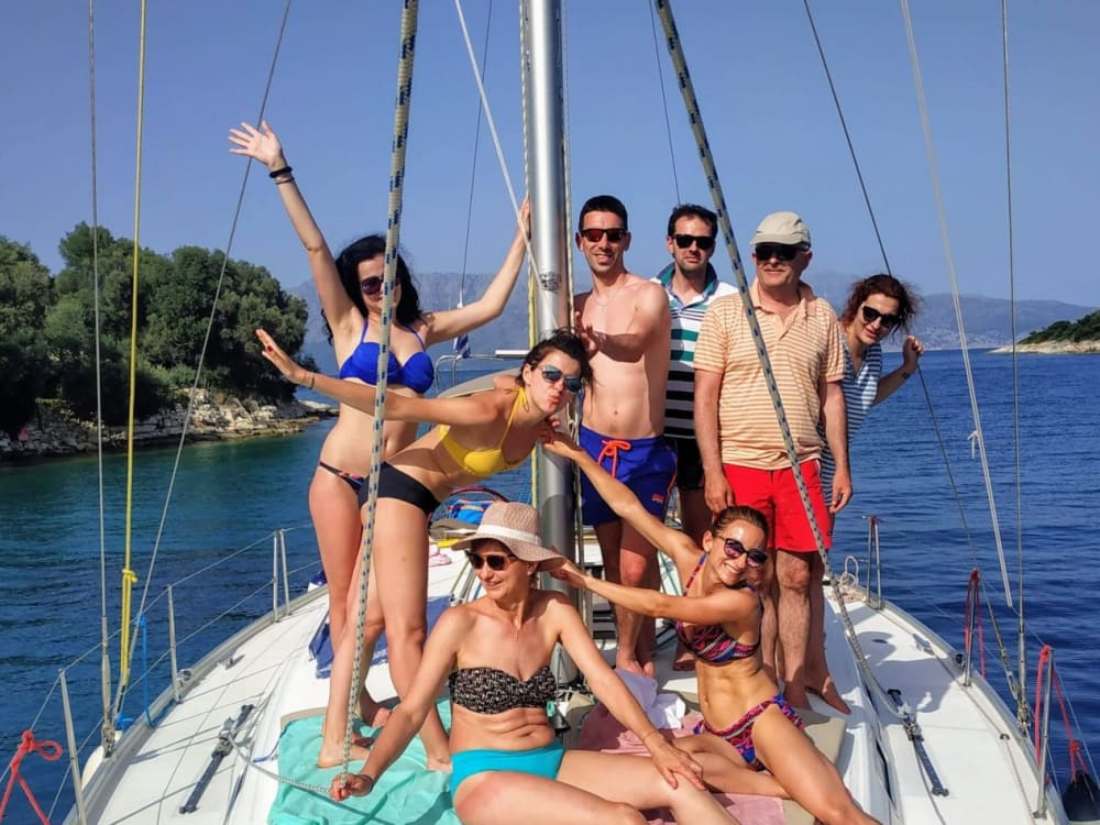 Golden Hour Getaway: 4-Hour Sunset Cruise from Nydri