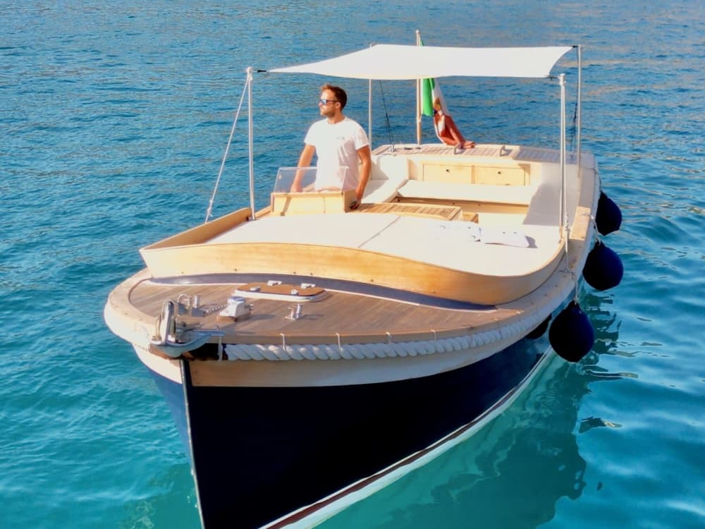 Privat bådtur rundt Santa Margherita Ligure på motorbåd
