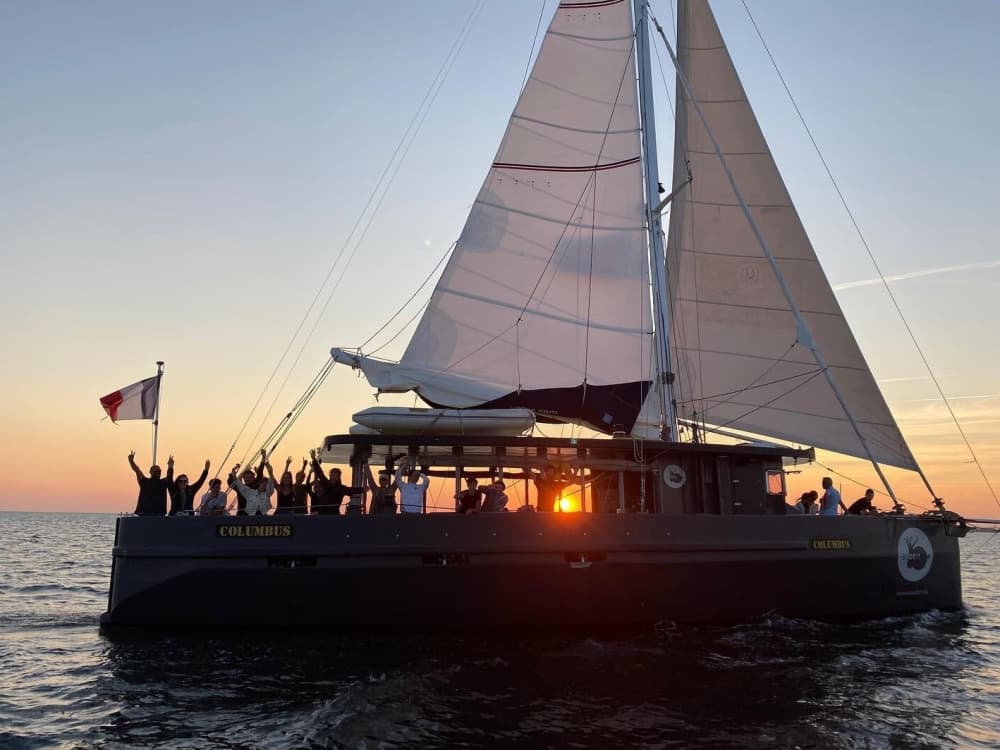 Heldags seglingsupplevelse på en segelbåt i La Rochelle