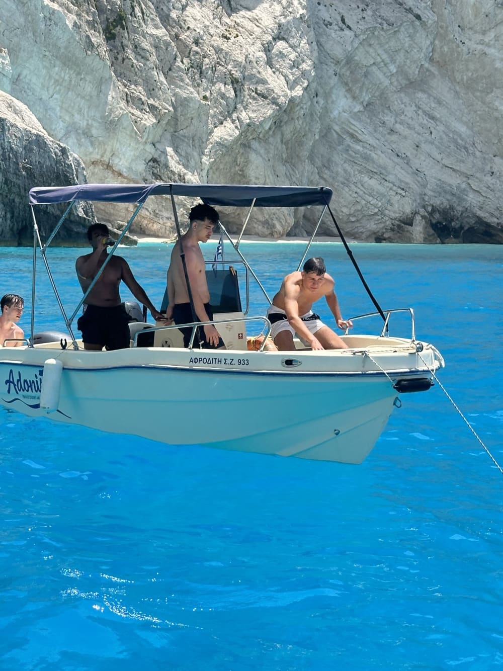 Private boat cruise to the Shipwreck,Blue caves& turtles spotting