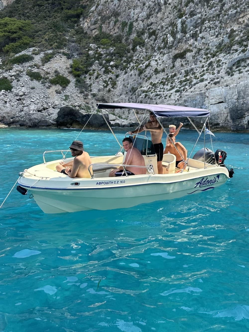 Private boat cruise to the Shipwreck,Blue caves& turtles spotting