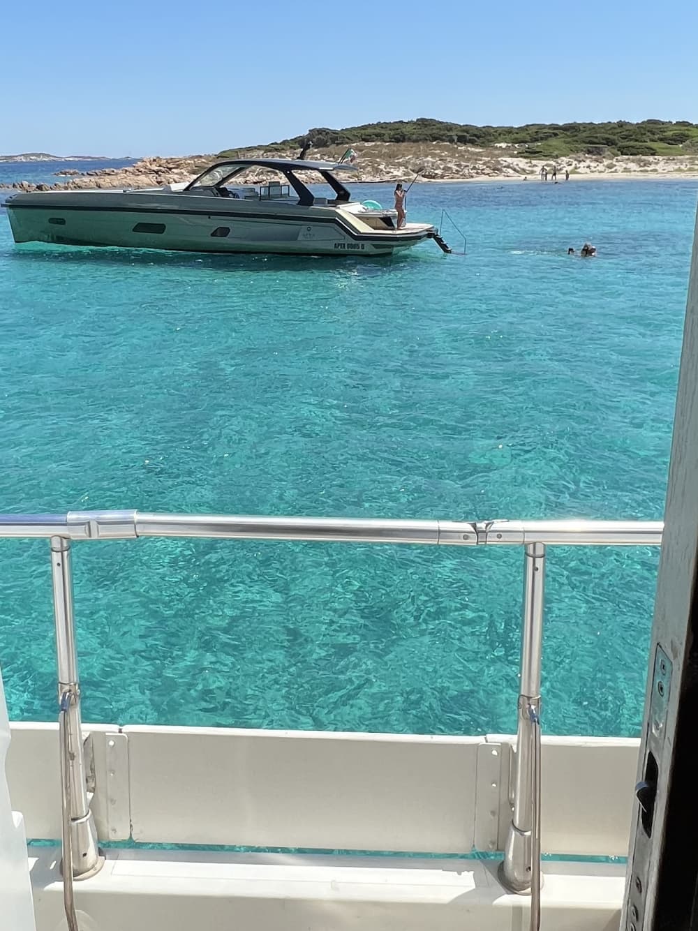 A day on the Costa Smeralda aboard a luxury yacht to discover the crystal-clear waters.