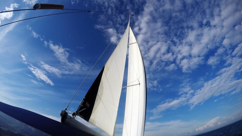 Explore the hidden bays of Tisno on a sailboat