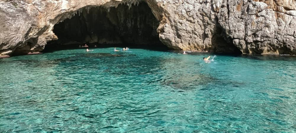 Minikryssning till Blå grottan