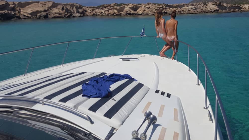 Medio día de felicidad en el Egeo: nadar y relajarse en la isla Gyali