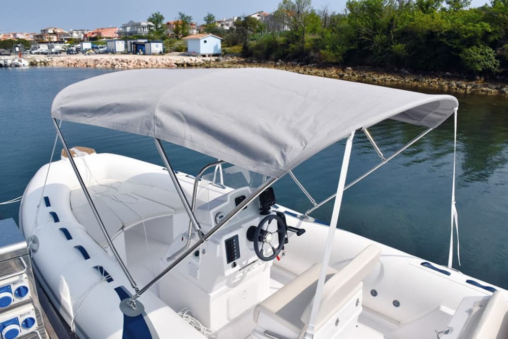 Explore Poreč in a half-day: Rent a motorboat for 4h