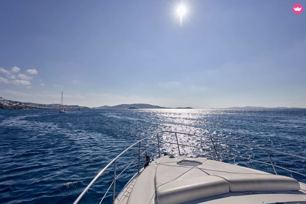 Halber Seetag auf Mykonos: Anfahrt zu den schönsten Buchten im Süden