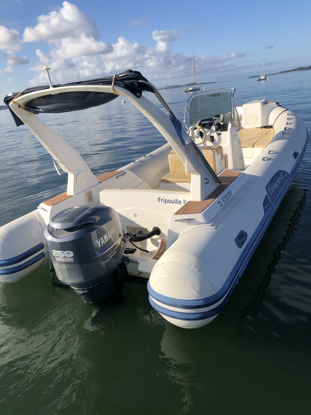 4 heures de soleil autour de Lège-Cap-Ferret en bateau à moteur