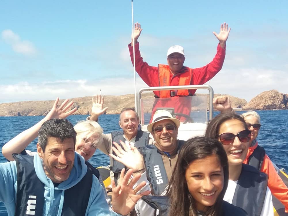 Discover Peniche on a half-day motorboat trip
