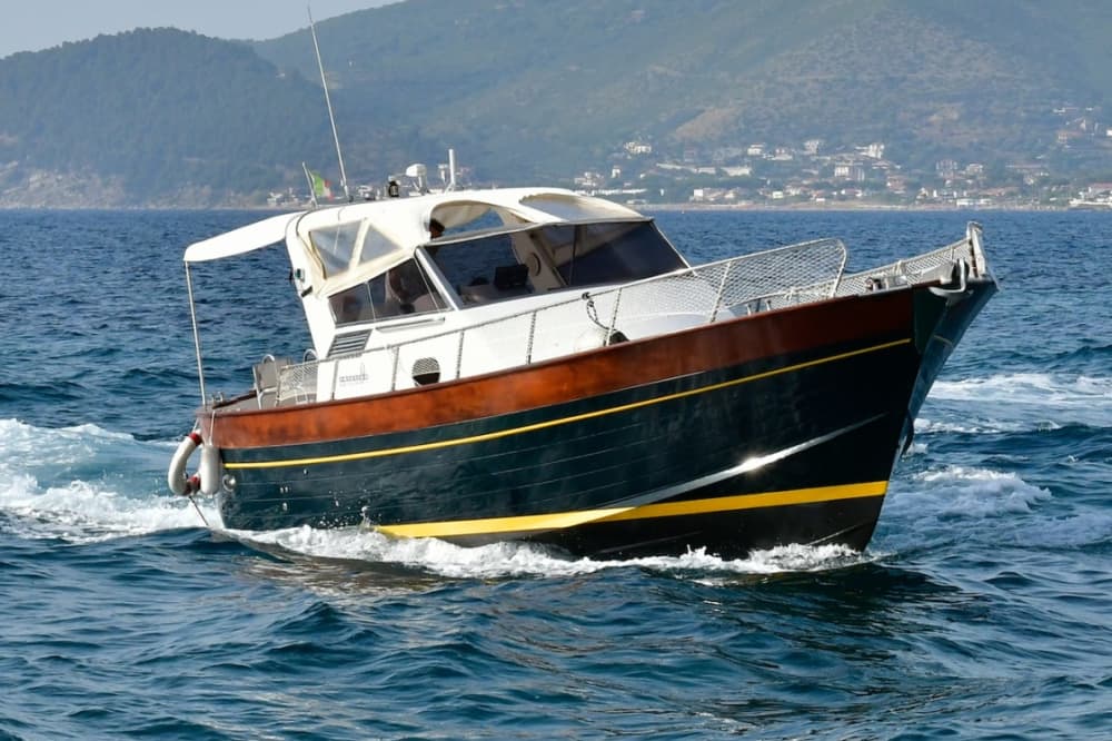 Privater Bootsausflug rund um Castellabate mit einem Motorboot