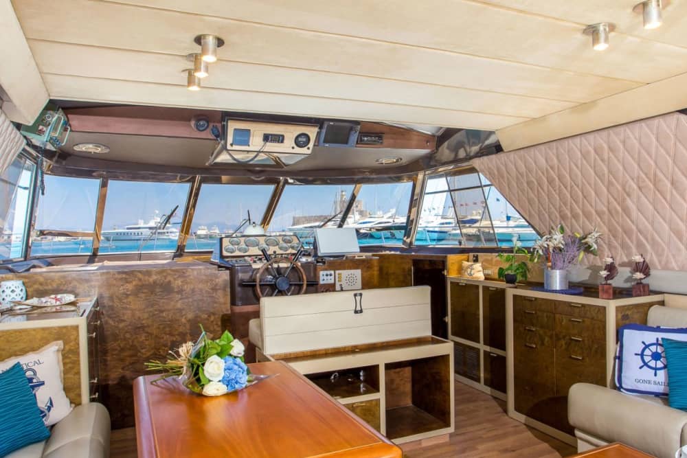 Increíble excursión en barco de medio día visitando la isla de Rodas - 4 h