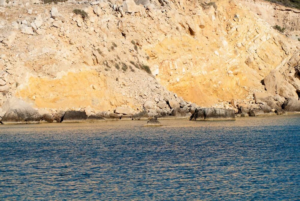 Fuga di mezza giornata in barca a vela: Antiparos, baia di Faneromeni e Laguna Blu