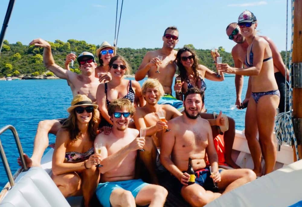 Enjoy a half-day Odyssey around Porto Cheli on a motorboat