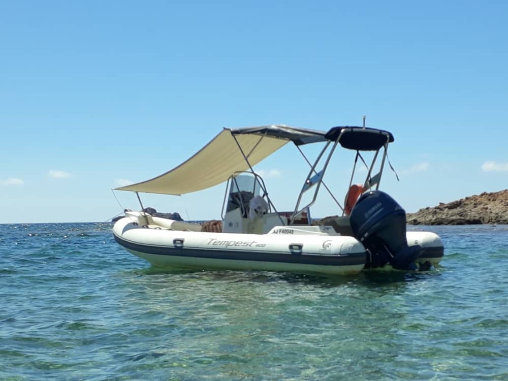 Descubre Porticcio en una excursión de un día completo en lancha motora.