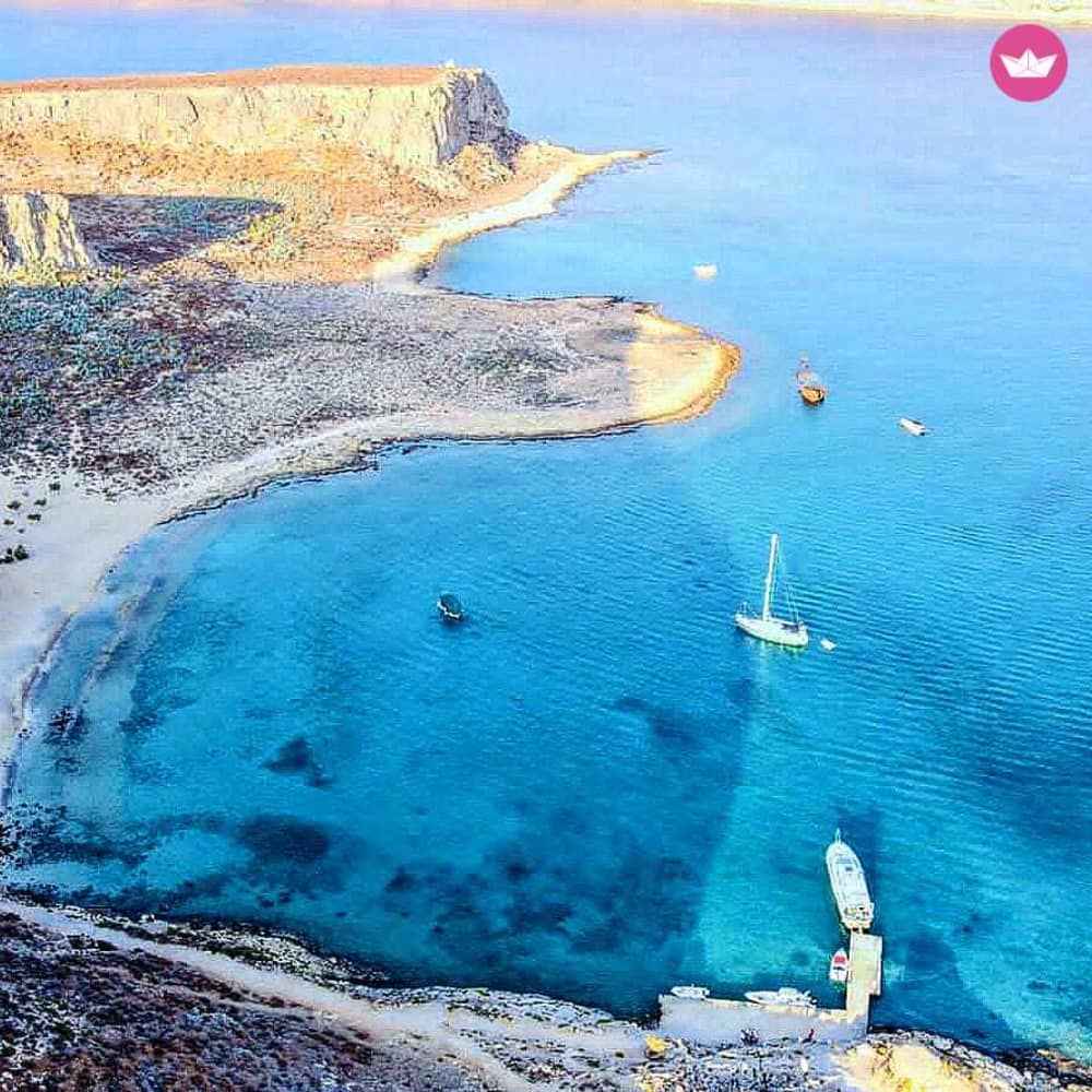 En route vers le paradis : les secrets de l'île et du lagon de Kissamos