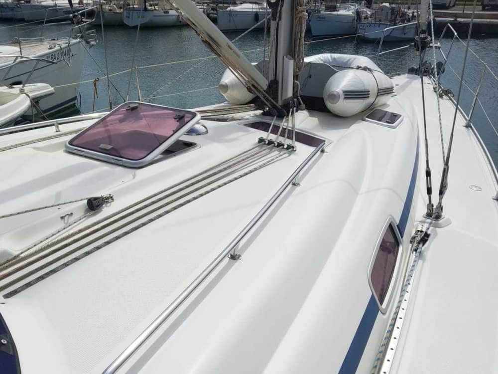 Spend a 8h sailing around San Javier, Murcia on a sailboat