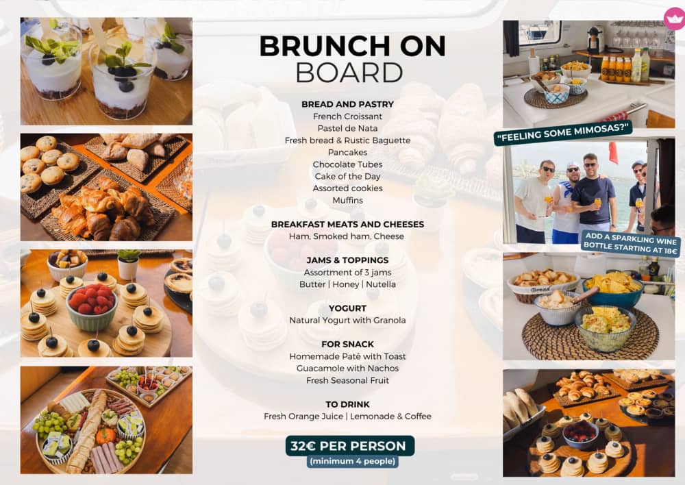 Excursion privée de 6 heures sur un catamaran exclusif à Lisbonne