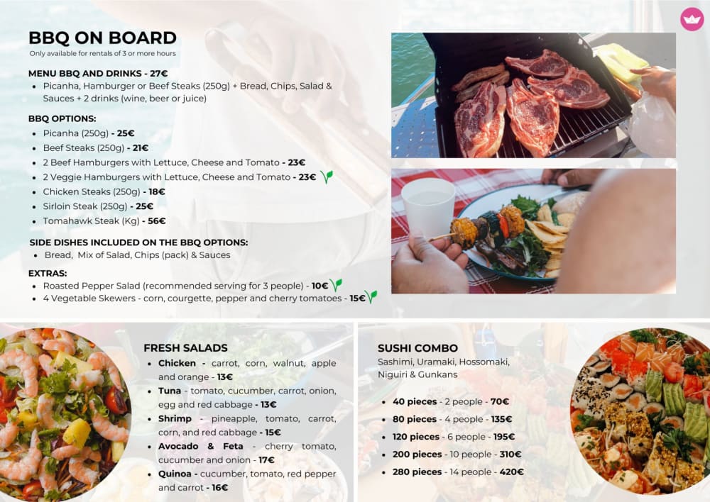 Excursion privée de 6 heures sur un catamaran exclusif à Lisbonne