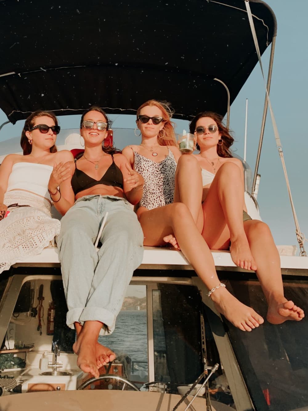 Excursion privée de 6 heures sur un catamaran exclusif à Lisbonne