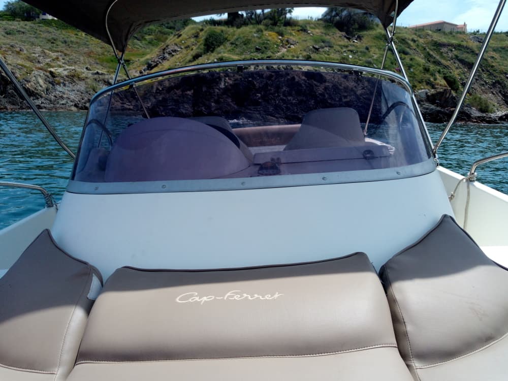 Découvrez Argelès-sur-Mer lors d'une excursion d'une journée en bateau à moteur.