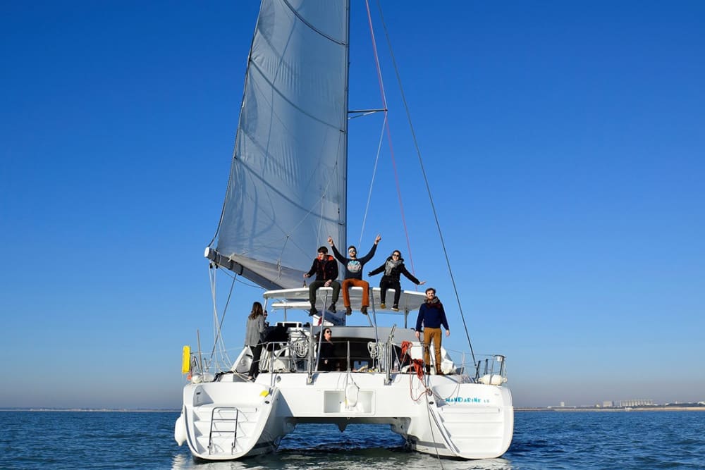 Une journée magique à La Rochelle en catamaran