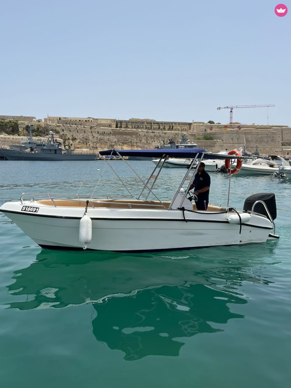 4-Hr Private Speedboat Adventure to Comino Blue Lagoon departing from Sliema St.Julian's