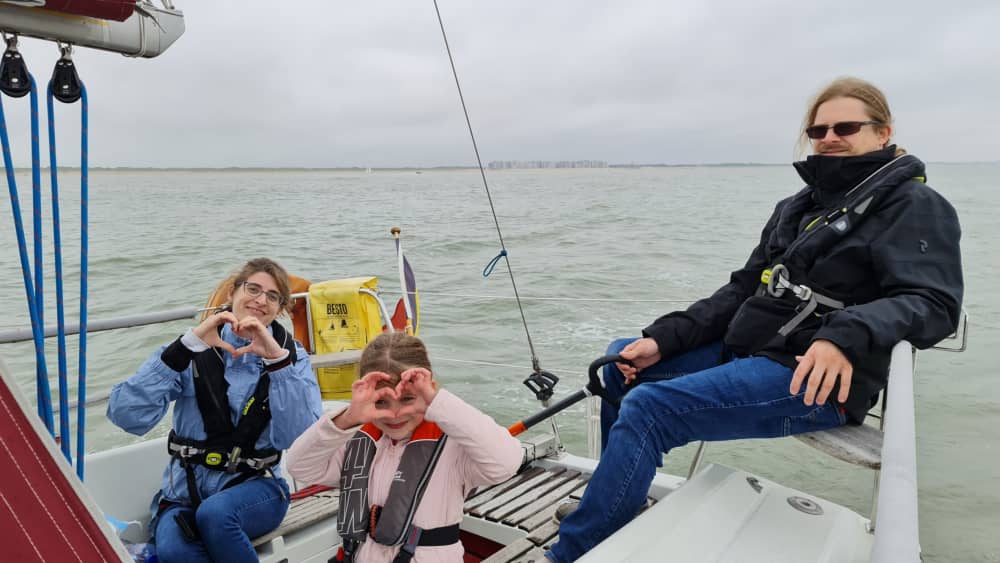 Geniet van een dag op zee in Blankenberge aan boord van een zeilboot.