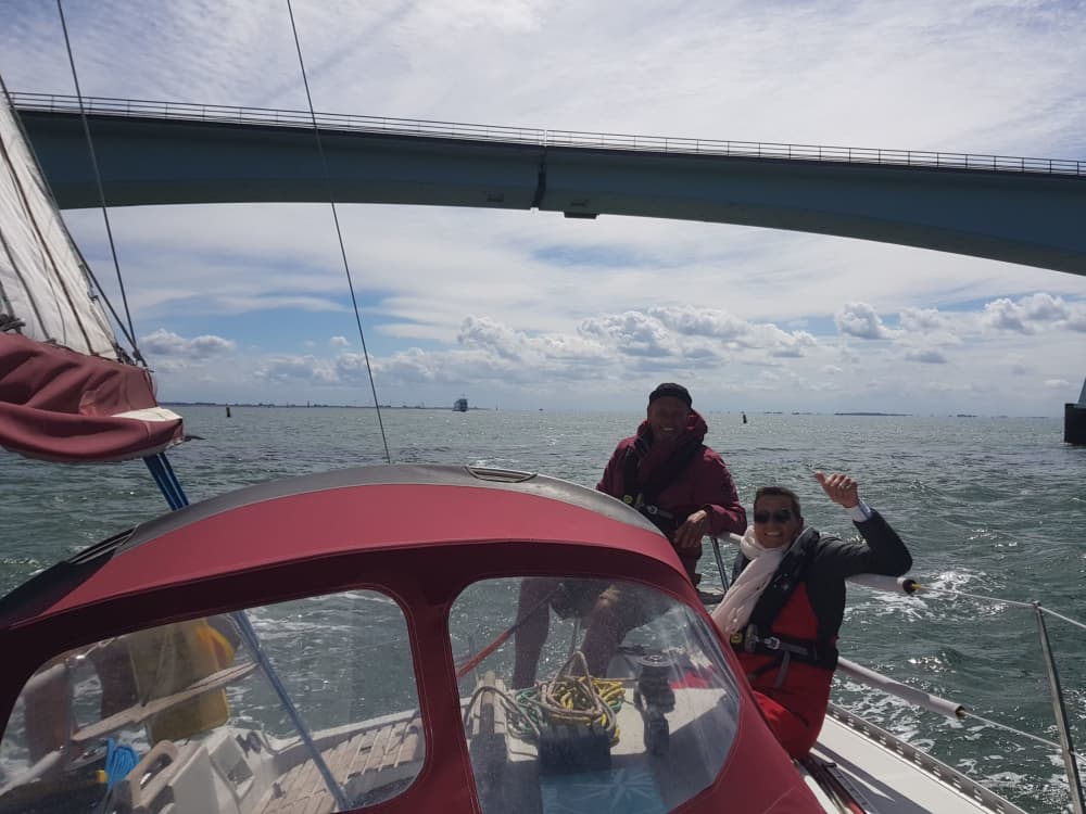 Geniet van een dag op zee in Blankenberge aan boord van een zeilboot.