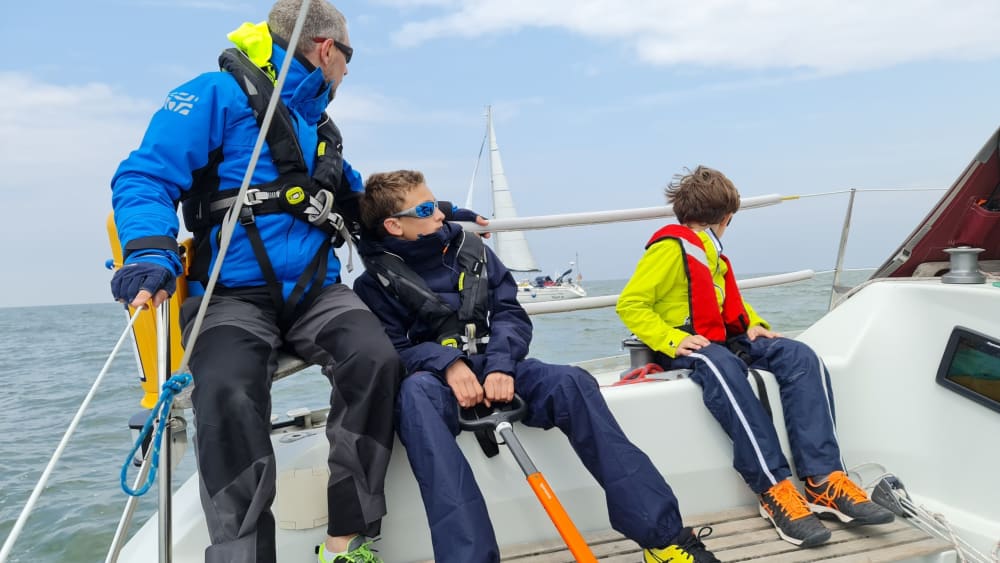 Geniet van een dag op zee in Blankenberge aan boord van een zeilboot.