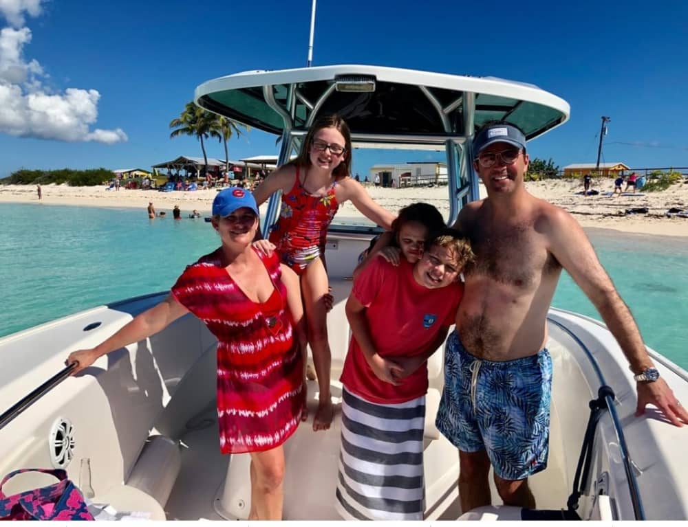 Geniet van de zon tijdens een 7 uur durende boottocht in Charlotte Amalie.