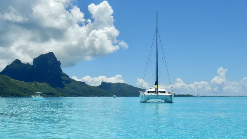 Catamaran Excursion in Bora Bora