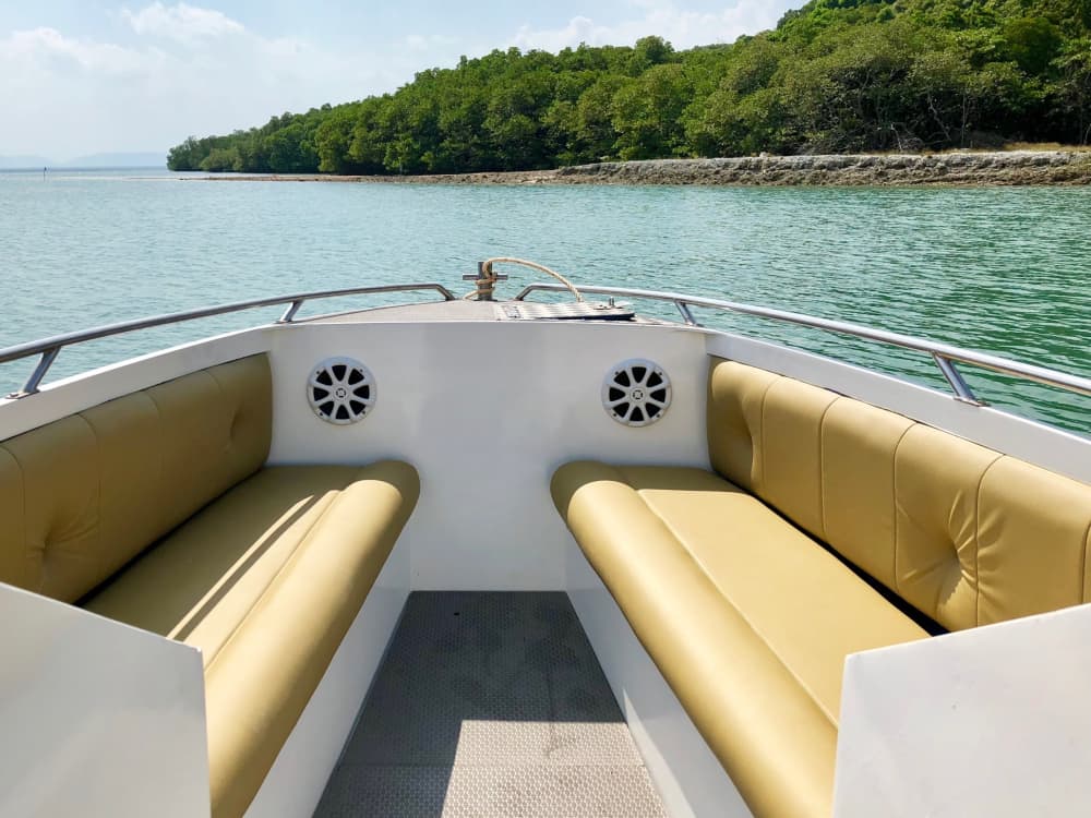 4 Stunden, um den Bezirk Ko Samui mit einem Motorboot zu entdecken