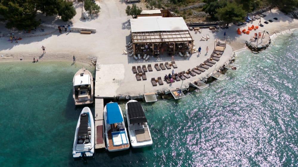 Laguna Azul Split y experiencia de 3 islas (medio día)