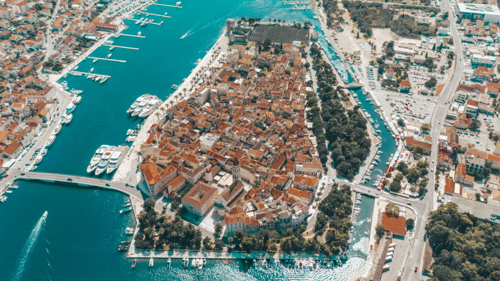 Laguna Azul Split y experiencia de 3 islas (medio día)