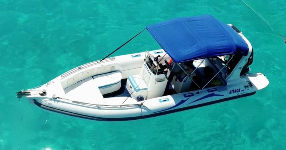 Private boat trip around Syvota on a motorboat