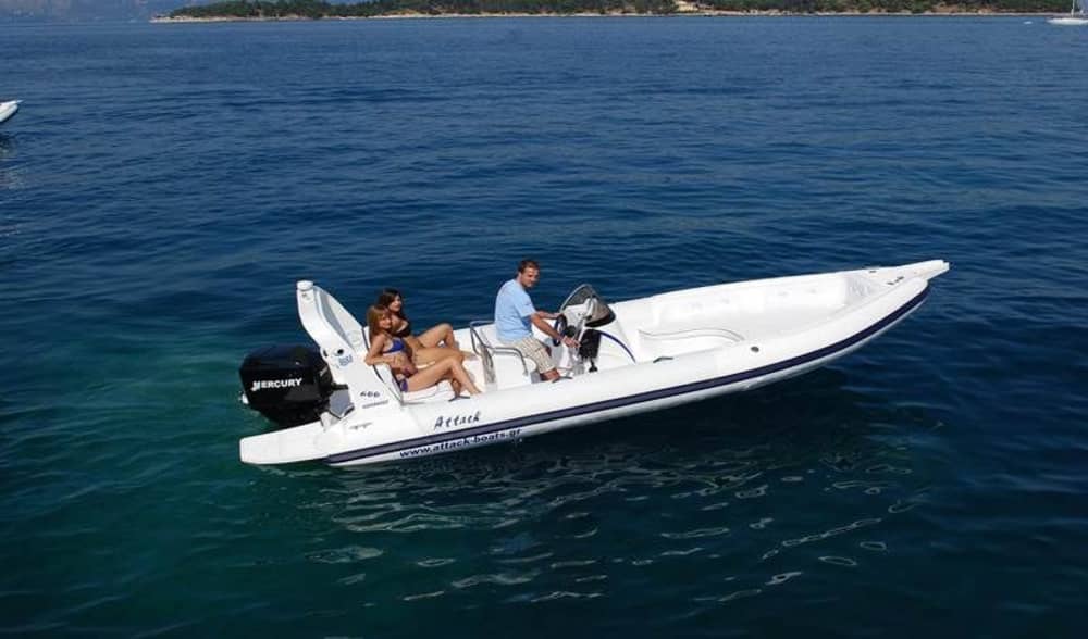 Private boat trip around Syvota on a motorboat