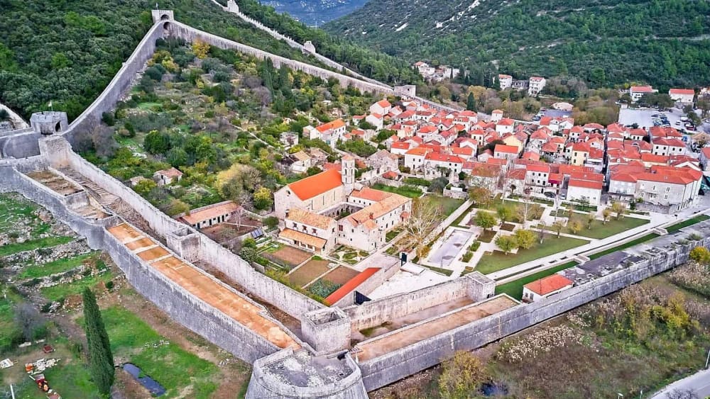 Περιήγηση με σκάφος στην ιστορική πόλη Ston & Elaphiti Islands