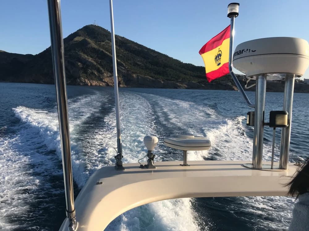 Zonsondergang in de baai van Albir – 2 uur pure magie op zee