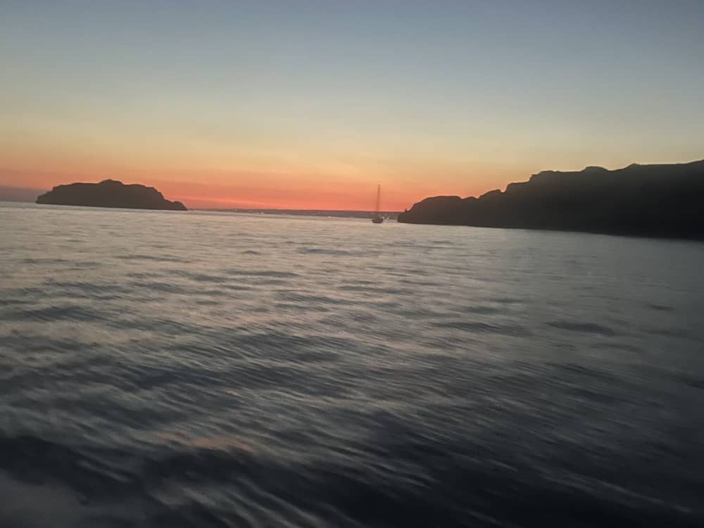 Pôr do sol mágico nas Ilhas Frioul