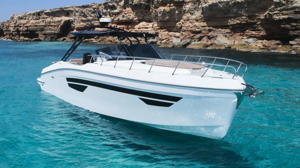Passeio exclusivo de lancha de luxo de 8 horas até Es Vedrà