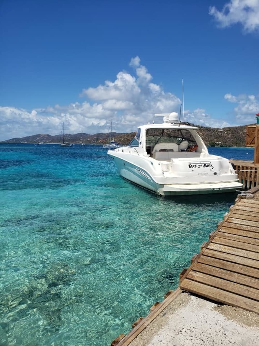 Motorboot huren voor een hele dag in Charlotte Amalie