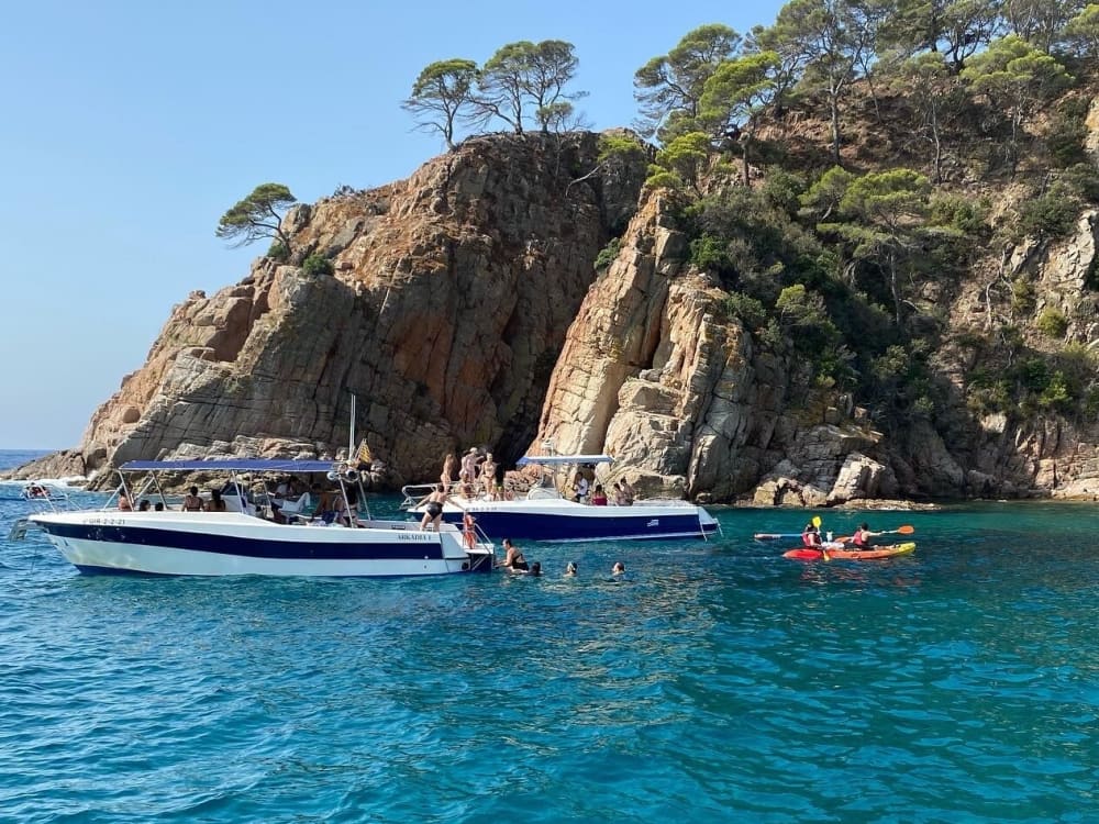 Smugglingsvägen: 3 timmars båtäventyr längs Costa Brava