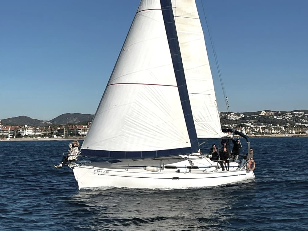 Enjoy a day of sailing in Sitges on a sailboat.