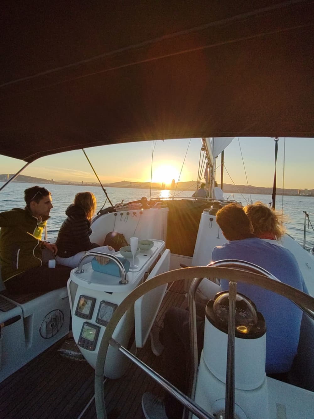 6 Hour Private Boat Trip in a beautiful Sailboat (11 passengers + crew) 
No extra costs
