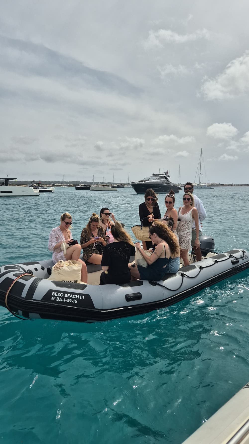 Full-day tour to Formentera (Cala Saona or Es Caló) or Ibiza (Es Vedrà) with a stop for lunch at a beach restaurant of your choice.