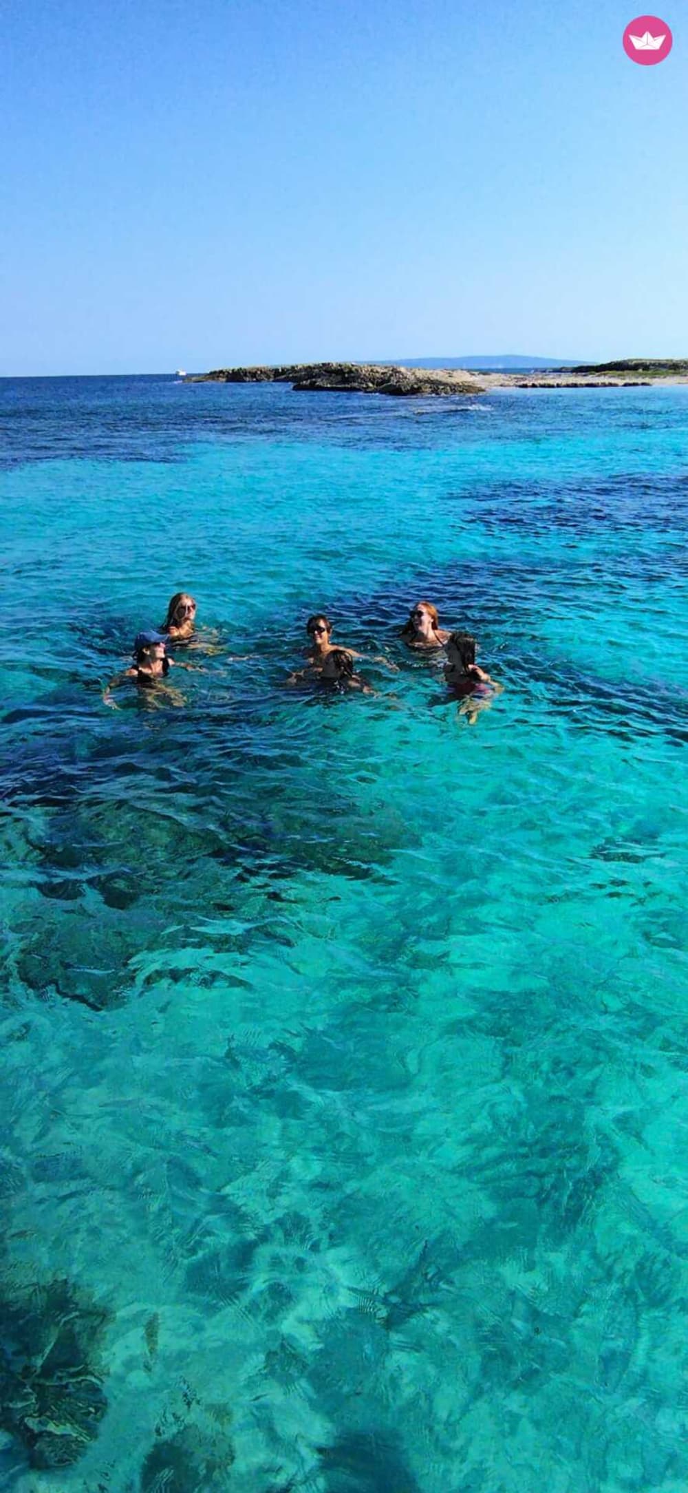 Parcours Midday Experience de 4 heures à Ibiza, Cala Jondal ou Formentera, Ses Illetes 🏖️☀️🌊
