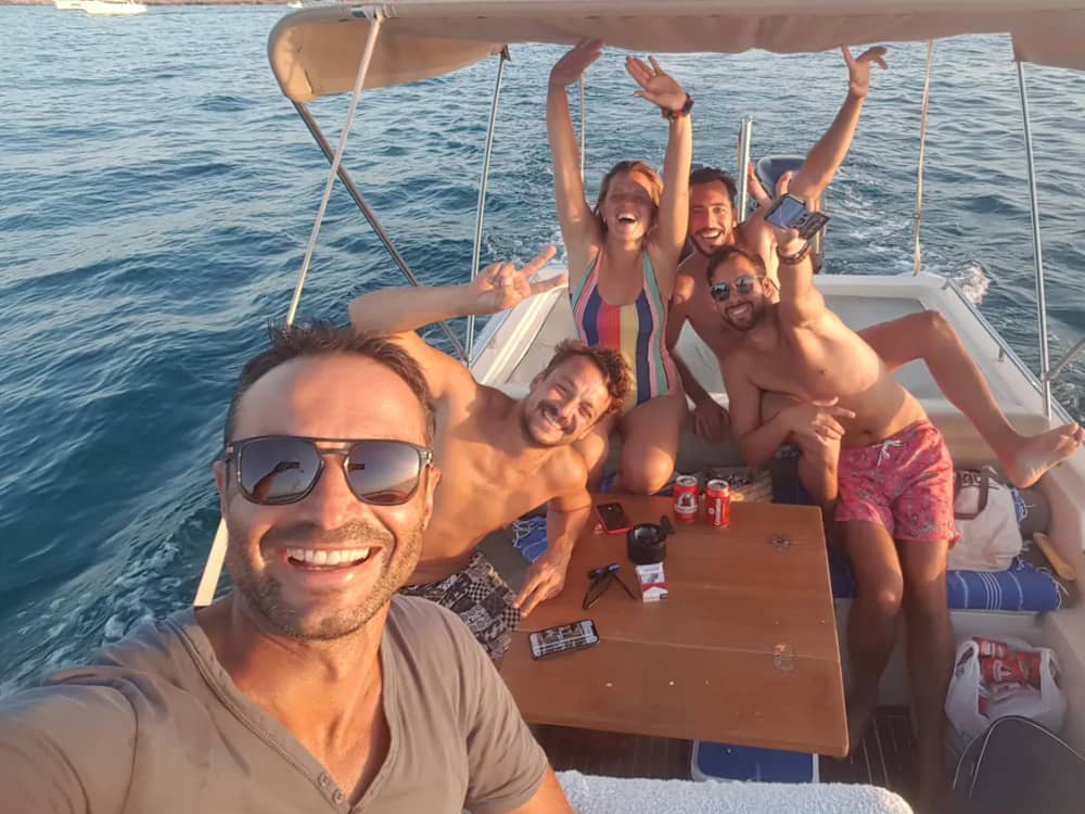 Full-day tour to Formentera (Cala Saona or Es Caló) or Ibiza (Es Vedrà) with a stop for lunch at a beach restaurant of your choice.