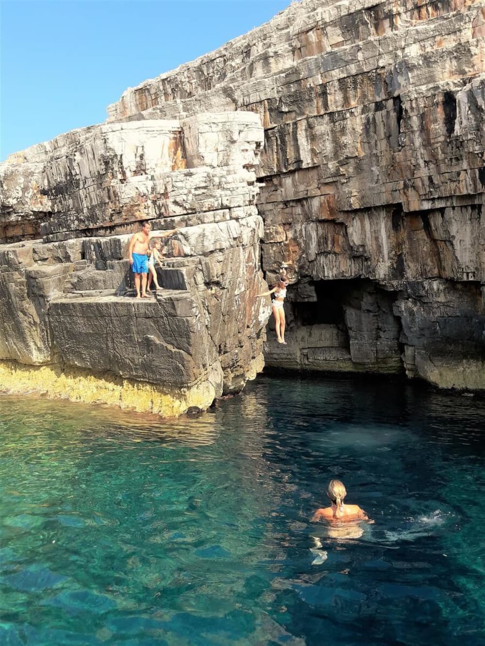 Private boat trip around Vis on a motorboat