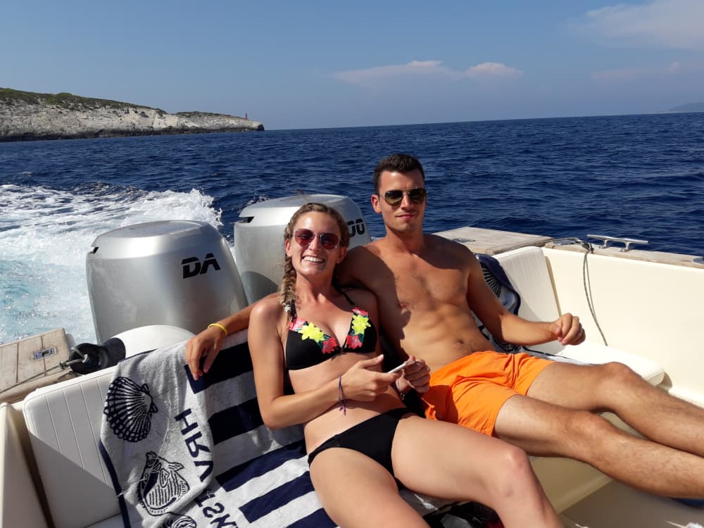 Private boat trip around Vis on a motorboat